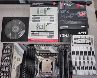 MSI X299 Tomahawk + I7-7800X + 16GB DDR4 - 12