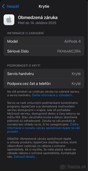 Apple AirPods 4 - nové, rok záruka - 12