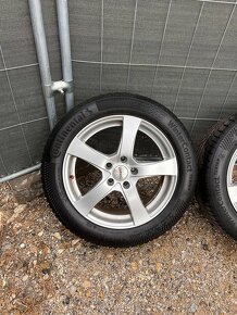 Zimný set VW 5x112, 215/55 R17 Continental TS870P - 12