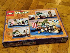 Lego 6267, Lagoon Lock-up, box+navod - 12