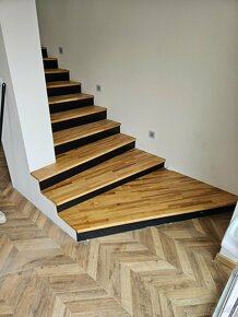 Drevené schody - výroba a montáž (BUK a DUB) - 12