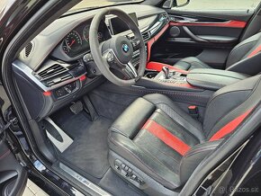 Bmw X6M 423kw špeciálna  Black fire edition - 12