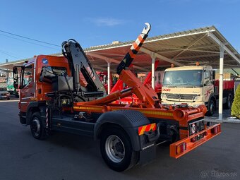 MERCEDES-BENZ ATEGO 1218 HÁKOVÝ NOSIČ HYDRAULICKÁ RUKA - 12