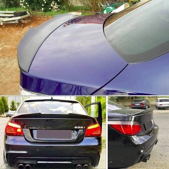 Lipo spoiler kridlo na kufor pre BMW G30 G31 E60 E90 F82 - 12