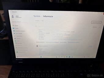 Predám notebook L540 i5/12GB RAM/256GB SSD , batéria 2hodiny - 12