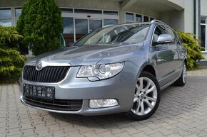 ŠKODA SUPERB COMBI II 2.0 TDI ELEGANCE, NAVI, ŤAŽNÉ, XENÓNY - 12