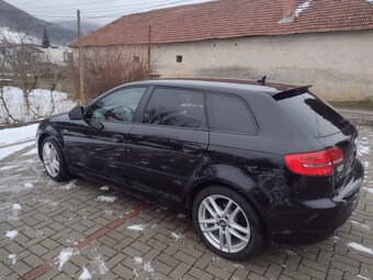 AUDI A3 SPORTBACK 2.0 TDI CR S LINE ROK VÝROBY 2009 - 12