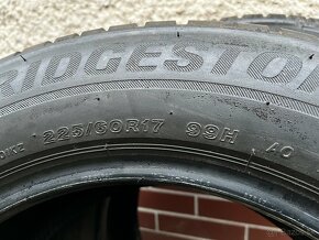 225/60 R17 99H Bridgestone zimné pneu. 4ks. - 12