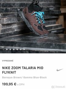 Nike Zoom Talaria Mid Flyknit


Tenisky 40/41 - 12