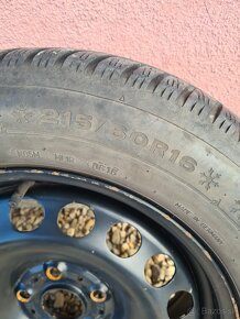 5x112 R16 Škoda, VW, Seat, pneu 215/60 R16 Dunlop Winter 5 - 12