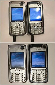 NOKIA 7230 - 6280 - 2680s - 2220s - 6500s Výsúvačky 2x 6680 - 12