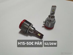 ADAPTERY LED H7,vsetky znacky aut,LED ZIAROVKY - 12