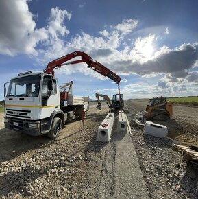 Iveco Eurocargo 130E18 TROJSTRANNÝ SKLÁPAČ + HYDR. RUKA 15m - 12