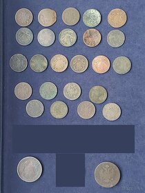 Zbierka mincí - Rakúsko Uhorsko prvá a druhá emisia - 12