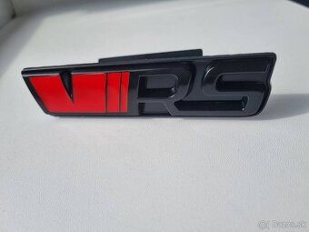 SKODA VRS LOGO RS NAPIS ZNAK RS - 12