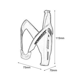 Košík na fľašu na bicykel - 12