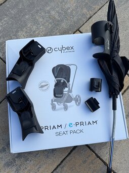 Predám Cybex Priam 4.0 black s rose gold podvozkom - 12