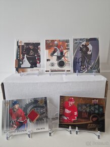 Hokejové karty,  podpisovky, limit, dres, nhl. - 12