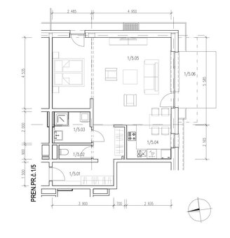 NA PREDAJ: 2 - IZBOVÝ APARTMÁN, ul. Jána Ondruša, Stupava, - 12