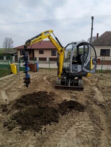 Prenajom minibager, alebo nakladač s dovozom. - 12