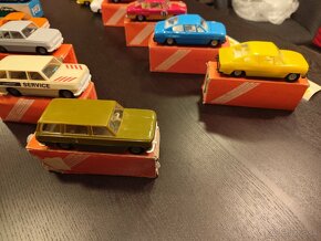 Staré hračky - autíčka škoda, Wartburg PlasticArt ne ITES - 12