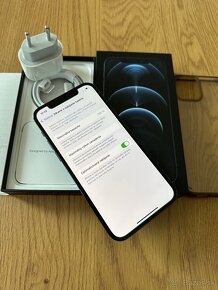 iPhone 12Pro 128 gb Pacific Blue - komplet príslušenstvo - 12