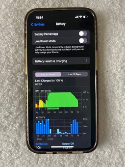 iphone14 midnight 128GB zdravie batérie 84% - 12