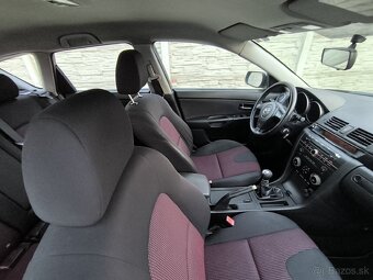 Mazda 3 1.6i 77kw servisná knižka, digi klima - 12