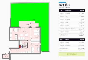 3i-byt 91,03 m2 s vlastnou záhradkou 133 m2 - 12