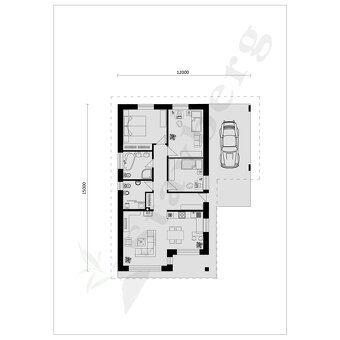 Budúca Novostavba 3i RD + 2 garáž, pozemok 550 m2 (5i) - 12