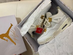 Jordan 4 metalic gold - 12