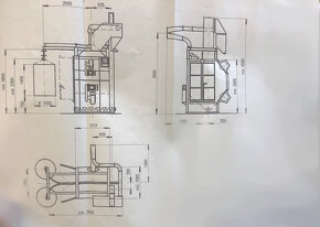 Závesné tryskacie zariaděnie 1400/900 mm. - 12