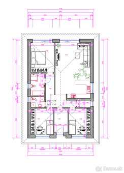 4 izbový rodinný dom typ / Bungalov / v štádiu HOLODOM - 12