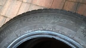 2 + 2 ks ZIMNÉ 205/65 R15 NEXEN HANKOOK a KLEBER OD 25,-€/ks - 12