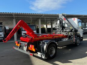 MERCEDES-BENZ ATEGO 1222 HÁKOVÝ NOSIČ HYDRAULICKÁ RUKA HIAB - 12