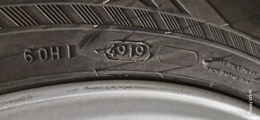 Predám zimný komplet Toyota 5x114,3 pneu Nokian 225/65/R17 - 12