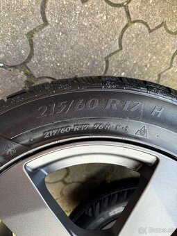 ALU disky "OPEL MOKKA" 5x105 R17”zimne pneu 215/60,R17 - 12