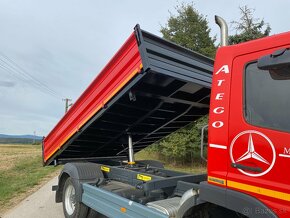 MERCEDES ATEGO 1224 KIPPER S3 - TROJSTRANNÝ VYKLÁPAČ - 12