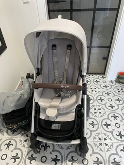 Cybex Talos S Lux Gold 2023 Lava Grey+ svetlo sivá farba - 12