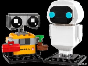 LEGO sada Omaľovánky, LEGO Wall•e a zlatý prívesok na kľúč - 12