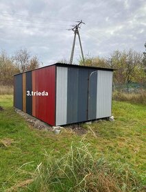 Plechová búda na stavbu 3x5m 2. a 3.trieda - 12