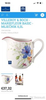 Villeroy & boch Mariefleur basic cajova / kavova suprava - 12