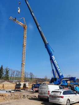 Stavebný žeriav značky Terex Comedil GTS 451 - 12