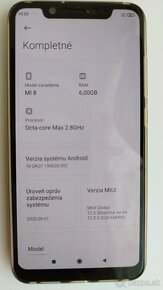 Predám mobil Xiaomi Mi8 6GB/64GB EÚ verzia - 12