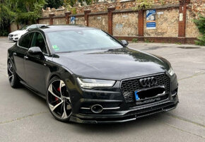 LIPKO LIPO SPOJLER AUDI A6 A7 na predný NARAZNIK - 12