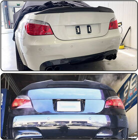 Lipo spoiler kridlo na kufor pre BMW rada 5 E60 - 12