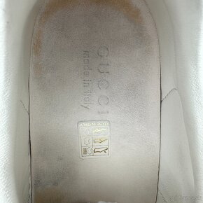 Pánske tenisky GUCCI G74 Web Low Leder 9G 43EU 9.5US - 12