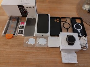 Vymením Iphone 15 Pro max 256 gb + Amazfit Trex 3 - 12