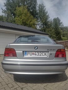 BMW 523i e39 len 119786km, manual, origo stav - 12