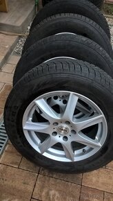 Elektrony ENZO 5x114  + 225/65 R17 102H ZIMA cca 7-8mm  RAV4 - 12